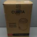 CURTA Insulated Beverage Dispenser, 12L/3.2gallon 304 Thickened Stainless Steel Drink Dispenser, for Hot and Cold Water Milk Coffee Tea Juice for Parties Catering Commercial Use Home