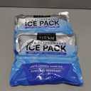 Arctic Zone Titan Deep Freeze Ice Pack- (2 Pack) 600 Gram High Performance Ice Pack - Long-Lasting, Puncture-Resistant Cold Pack Filled with Non-Toxic Gel