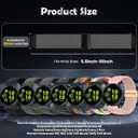 Braided-Bands Compatible with Garmin Vivoactive 6/Vivoactive 5/Vivoactive 3/Vivomove/Venu Sq/Venu 2 Plus/Forerunner 55/158/165/245/645 - 20mm Sport Stretchy Adjustable Replacement Strap for Galaxy Watch 7 6 5 4 (Denim Blue)