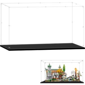 Display Case for Lego 10316 The Lord of The Rings: Rivendell, 31.49x15.74x16.53inches (80x40x42cm), Protect Your Collectibles from Dust with a Clear Showcase