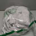 Amazon Basics 2-Piece Quick-Dry Oversize Bath Towel, 100% Cotton, 54" x 30", White