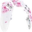 eXtremeRate Left Right Front Top Shell with Touchpad Compatible with p s 5 Edge Controller, Cherry Blossom Whisper Replacement Faceplate Shell DIY Touch Pad Cover Compatible with p s 5 Edge Controller
