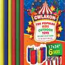CWLAKON 6 Pack Potato Sack Race Bags for Kids Adults Family Outdoor Field Day Birthday Party Yard Backyard Camping Picnic Easter Fall Themed Thanksgiving Halloween Christmas 4th of July Party Games