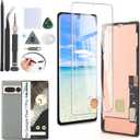 YWLRONG OLED for Google Pixel 7 Pro Screen Replacement LCD Touch Screen Digitizer Assembly for Pixel 7 Pro GP4BC GE2AE Display with Tools(Support Fingerprint)