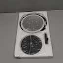 PINCHENG Cosmetic Mirror, LED Tricolor Illumination, Battery Operated, 1X/3X Magnification, with Touch Sensitive Buttons, Multifunction Bathroom Cosmetic Mirror