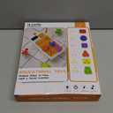 9 PCS Sensory Plug Outlet for Toddlers 2-3, Power Strip Montessori Toys for 18+ Months, Busy Board with Light & Sounds, Airplane Car Travel Toys Gift for Baby