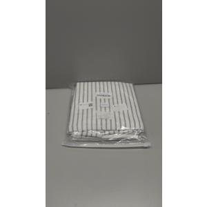 Throw Pillow Covers 22x22 Set of 2 Striped Fringe Pillow Cover Farmhouse Cushion Covers with Tassel Neutral Boho Pillows Decorative Square Pillowcase for Couch Sofa Bed, Grey