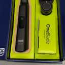 Philips Norelco OneBlade Pro 360 Face + Body Electric Shaver, Beard Trimmer and Groomer, with 360 Blade Technology, 14-Length Precision Comb, Body Kit, Soft Pouch, Model QP6542/70 (Black/Lime Green)