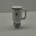Hydro Flask 32 Oz Travel Tumbler with Handle, Lid and Straw - Insulated Stainless Steel in White