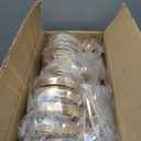 12 Pcs Metal Flower Arrangement Stand, 20 Inch Tall Metal Candle Holders Bulk for Wedding Table Decor & Party Home Decor