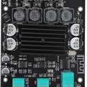 100W+100W Amplifier Board, DC 12-24V 2.0 Channel Stereo AMP Board with Treble and Bass Control, BT 5.0 and AUX Input, for DIY Speakers