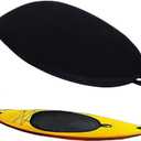 2 x Kayak Cockpit Cover Waterproof UV50+ Oxford Kayak Cockpit Cover with Carry Bag (Large)