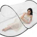 Pop Up Mosquito Tent, Extra Large Foldable Bed Net for Travel
77 x 30 x 23 in bug net with double zipper, lightweight frame and carry bag for camping or patio use