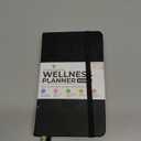 Legend Wellness Planner & Food Journal Pocket – Daily Diet & Health Journal with Weight Loss, Measurement & Exercise Trackers – Lifestyle & Nutrition Diary – Lasts 6 Months, 3.9x6.3″ – Black