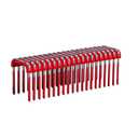 1" Insulated Cable Staple Mnm1-600 Fits for Milwau-kee M-12 Cable Stapler Gun, Fit Milwau-kee M-12 Cable Staples Fastening Electrical Cables to Wood Surfaces