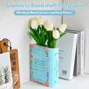 MYLARREN 3D Puzzle Vase for Adults Kids, 120 Pcs Puzzle Book Vase for Flowers, Arts and Crafts for Kids 4-6, Adults, Girls, Cute Unique Vases for Book Shelf Decor, Books Lover Gifts for Women(Anne) (Anne of Green Gables)