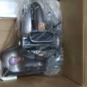 JIGOO T600 Bed Vacuum Cleaner with UV-C Light, 15Kpa Suction 700W Powerful Double Cup Handheld Vacuums, Mattress Vacuum Cleaner with Smart Dust Sensor, Ultrasonic & Heating Tech, HEPA Filter - Corded