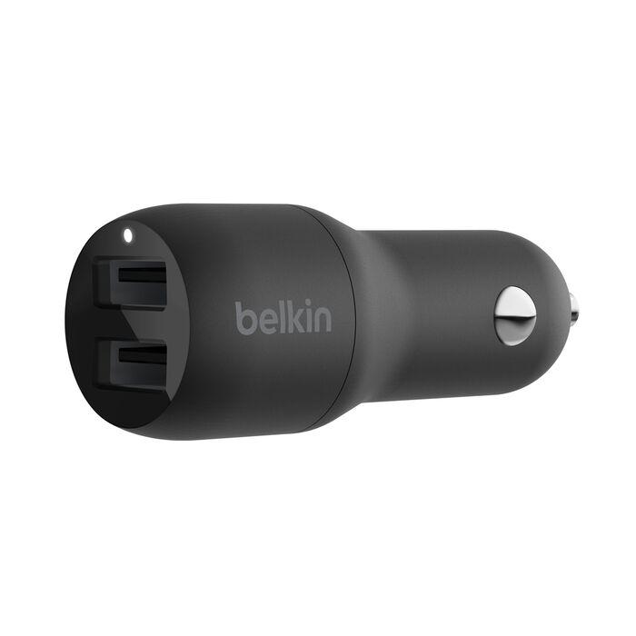 Belkin BoostCharge Dual USB-A Car Charger 24W