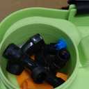 Battery Powered Backpack Sprayer 3.2 Gallon, VAXMAY 80 PSI Electric Graden Sprayer Works with Makita 18V Battery, Weed Lawn Sprayer with Telescopic Wand, 5 Nozzles, 2.0 Ah Battery & Charger Included