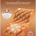 BOB AND BRAD Weighted Heating Pad with Far Infrared Therapy, FSA Eligible Electric Heating Pad for Back Neck Shoulders Pain Relief, Gift for Women Men, ETL Certified & HSA Eligible 2.4lbs 12"x24"