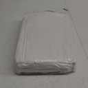 MATBEBY Full Size Mattress Pad - Cooling Breathable Mattress Topper, Quilted Fitted Mattress Protector, Pillow Top Mattress Cover with 8-21" Deep Pocket, Soft, Machine Washable, White, 54x75 Inches