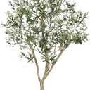 FEELEAD 7FT Faux Olive Tree with Large Planter, Artificial Plant for Decor