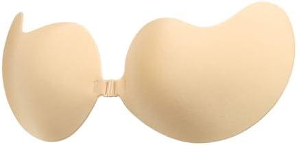 SAMFLAG Sticky Bra Backless Backless Strapless Bra Push Up for Nipple Cover Suitable for Daily, Party, Weddings Dress wear , C