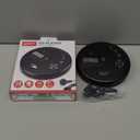 GPX PC332B Portable CD Player with Anti-Skip Protection, FM Radio and Stereo Earbuds - Black