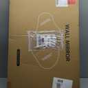 Irregular Wall Mirror 2036 Inch Wall Mirrors Decorative Gold Modern Asymmetrical Abstract Mirror for Bathroom Bedroom Living Room Entryway Hallway