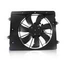 Engine Radiator Cooling Fan Assembly Compatible with Civic 2016-2021 L4 2.0L Replace 190155BAA01 190205BAA01 190195BAA01 HO3115174 Fan Cooling with Brushless Motor
