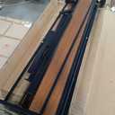 14 Inch Queen Size Metal Platform Bed Frame with Wooden Headboard and Footboard, Mattress Foundation, No Box Spring Needed, Large Under Bed Storage, Non-Slip Without Noise, Walnut