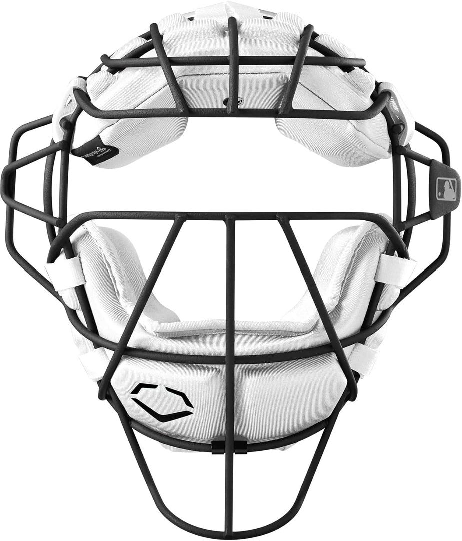 Evoshield Pro-Srz Catcher's Facemask - Black, One Size (White)