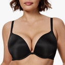 Wingslove Women's Push Up Bra Deep V Plunge Underwire T-Shirt Bra Multiway 2 Cups Up Size 36DD