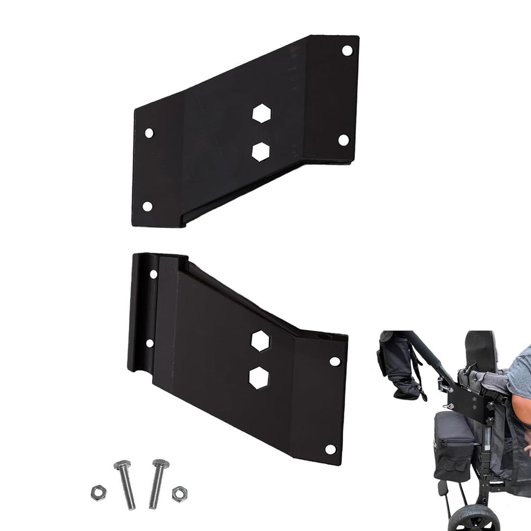 Baby Stroller Accessory Ergonomic Handlebar Extension Compatible with Original W4 Stroller Wagon, Enhances Comfort, Maneuverability & Storage, Prevents Foot Interference, Secure & Easy Installation