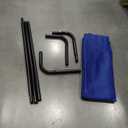 Coolaroo Original Elevated Dog Bed - Breathable Off-The-Ground Pet Bed with Cooling Fabric, Joint Relief & Moisture-Resistant Fabric, 100% Recyclable, Easy Clean, Aquatic Blue, Medium