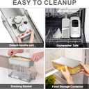 SUPMAKIN Safe Mandoline Slicer, Adjustable Vegetable Food Slicer and Chopper, Potato Fries Fry Cutter, Veggie Salad Chopper, New Kitchen Chopping Artifact Gifts 2026 (SliverGray)
