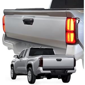 BGUCAR Taillight Protector Covers Custom Fit for Tacoma 2025 2024, Tail Lamp Shield Guard Covers for Tacoma Gen 4th - for Tacoma Accessories - Smoked Black - Peel and Stick Install - 2PCS BGUCAR Taillight Protector Covers Custom Fit for Tacoma 2025 2024, Tail Lamp Shield Guard Covers for Tacoma Gen 4th - for Tacoma Accessories - Smoked Black - Peel and Stick Install - 2PCS