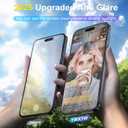 YWXTW 2 Pack Matte Screen Protector for iPhone 15 Pro Max 6.9 Inch + 1 Set Camera Lens Protector, Anti Glare Anti Fingerprint 15 Pro Max Glass Screen Protector, Bubble Free, Smooth as Silk