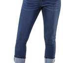 GRAPENT Pull On Jeans for Women High Waisted Skinny Capri Pants Trendy Stretch Denim Cropped Jeans Crop Jeggings Capris, L