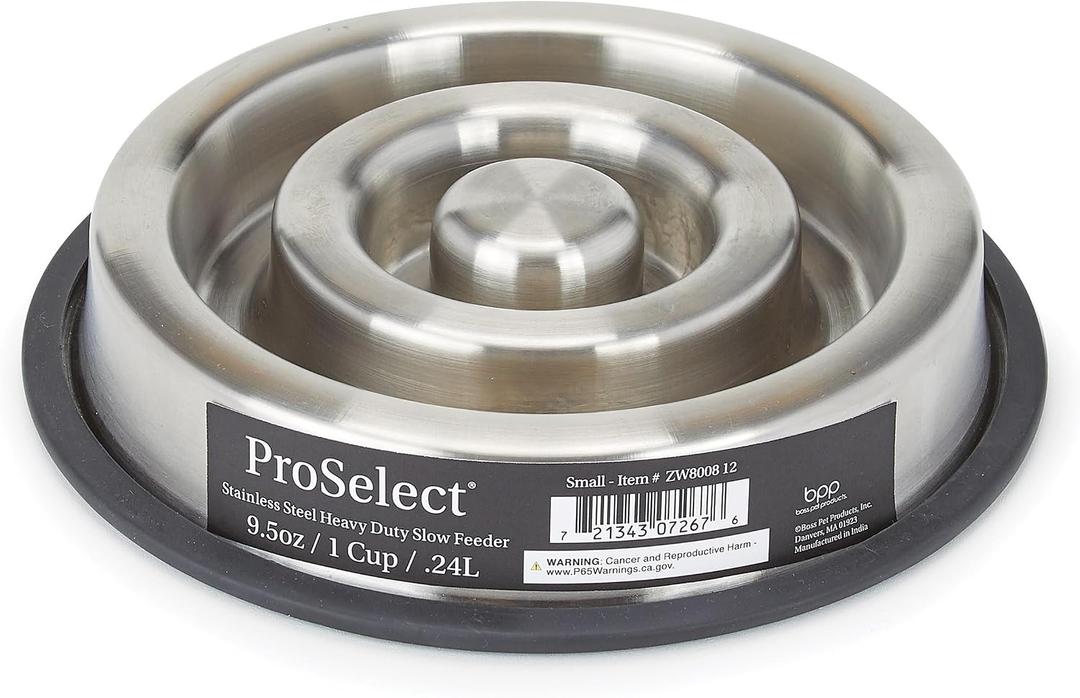 ProSelect Stainless Steel Heavy Duty Slow Feeder Small