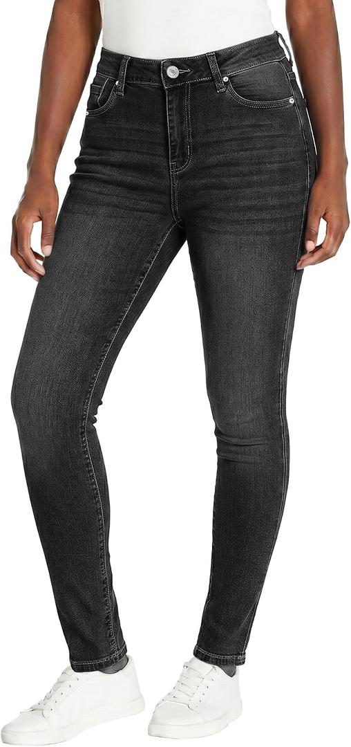 Utyful Skinny Jeans for Women Trendy High Waisted Classic Slim Fit Stretchy Denim Pants Jeggings Country Concert Outfit (L)