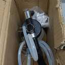 Orion Motor Tech Pneumatic Brake Bleeder Kit, 1.06 qt. Brake Fluid Bleeder Kit with 8 Master Cylinder Adapters, 1L Vacuum Brake Bleeder Set for One Person Brake Bleeding Automotive Fluid Extraction