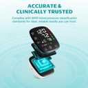 Upper Arm Blood Pressure Monitor with Wide Range Cuff That fits Standard to Large Adult Arms, Large LED Display, Irregular Heartbeat Detector, Clinically Validated, USB-C Power Cable