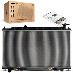 KAX CU2414 Engine Cooling Radiator, Compatible with 2002-2006 Altima 2.5L