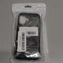 Leather Case for iPhone 17 Case, Protective Slim with Kickstand Shockproof Phone Cases, Built-in Invisible Stand Compatible with iPhone 17 6.3'' (Black)