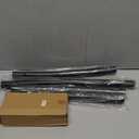 Black Curved Shower Curtain Rod 33-78 Inches Adjustable Splicing Design Need To Drill Shower Rods Curved Round Bowed Rust proof, Premium Stainless Steel Shower Curtain Rod for Bathroom, Bathtub, Stall