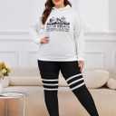 Moon Wood Plus Size Thick Thigh High Socks for Thick Thighs- Extra Long Striped Over the Knee Halloween Socks Leg Warmers