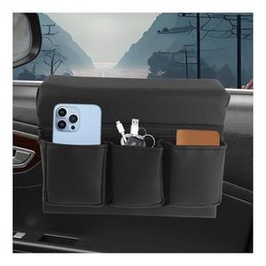 Figpade Car Armrest Storage Box for Window,Multi-Function Car Window Armrest Organizer with Multiple Storage Pockets,Arm Rest Organizer Cars Windows for Armrests and Increasing Storages