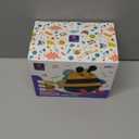 hahaland Baby Toy for 6 + 12 18 Months  Crawling Musical Dancing Bouncing Learning Bee Plush, Interactive Tummy Time Toy for 1 2 3 Year Old Boys Girls