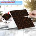 Compatible with MacBook Air 13 inch 2025 2024-2022 M4 M3 M2 Case A3240 A3113 A2681, Retro Trendy Tortoise Shell Cute for MacBook Air 13 inch